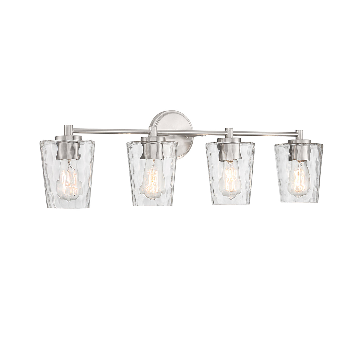 Ballas 4-Light Bathroom Vanity Light - Satin Nickel