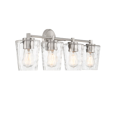 Ballas 4-Light Bathroom Vanity Light - Satin Nickel