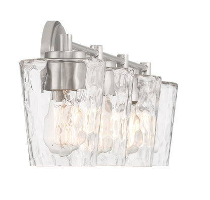 Ballas 4-Light Bathroom Vanity Light - Satin Nickel