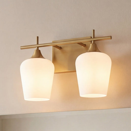 Savoy House Octave 2-Light Bathroom Vanity Light - Warm Brass