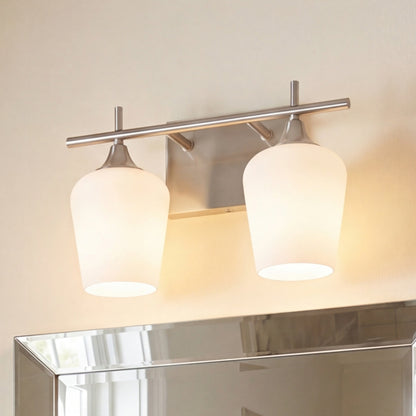 Savoy House Octave 2-Light Bathroom Vanity Light - Satin Nickel