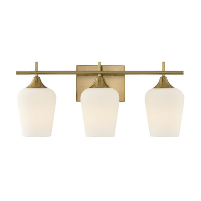 Octave Opal 3-Light Bathroom Vanity Light