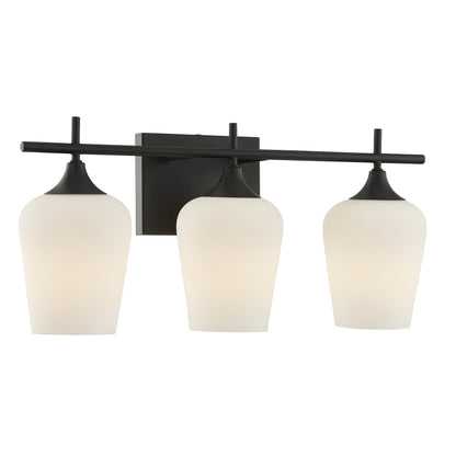 Octave Opal 3-Light Bathroom Vanity Light