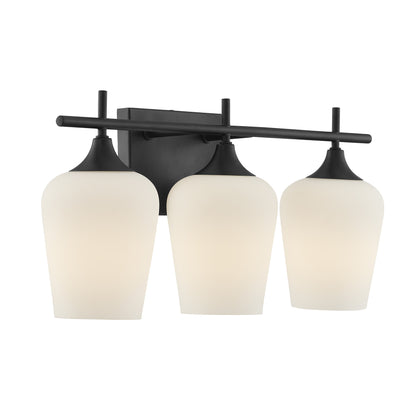Octave Opal 3-Light Bathroom Vanity Light