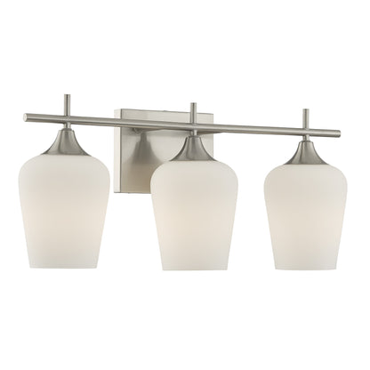 Octave Opal 3-Light Bathroom Vanity Light