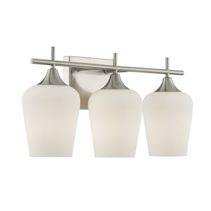 Octave Opal 3-Light Bathroom Vanity Light