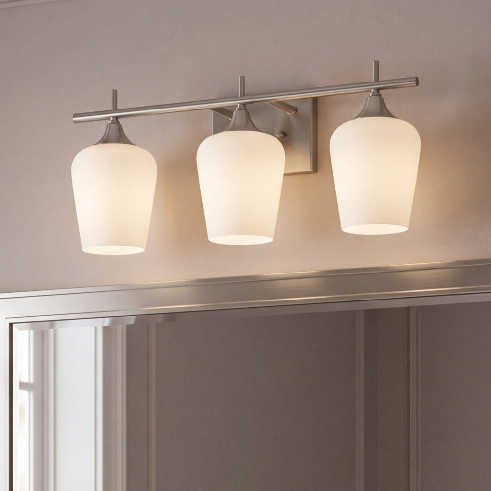 Savoy House Octave 3-Light Bathroom Vanity Light - Satin Nickel