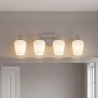 Savoy House Octave 4-Light Bathroom Vanity Light - Satin Nickel