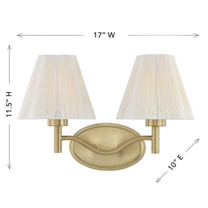 Savoy House Rosa 2-Light Bathroom Vanity Light - alternate view