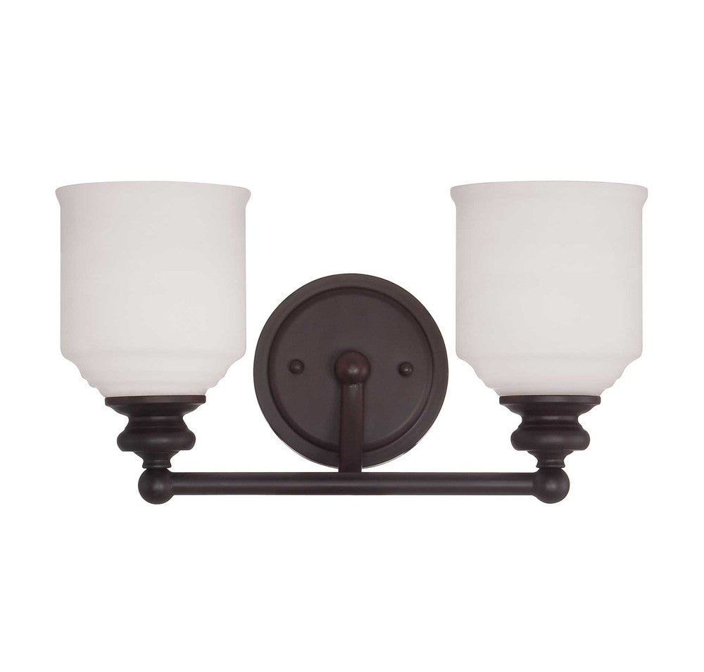 Savoy House Melrose 2-Light Bath Vanity English Bronze