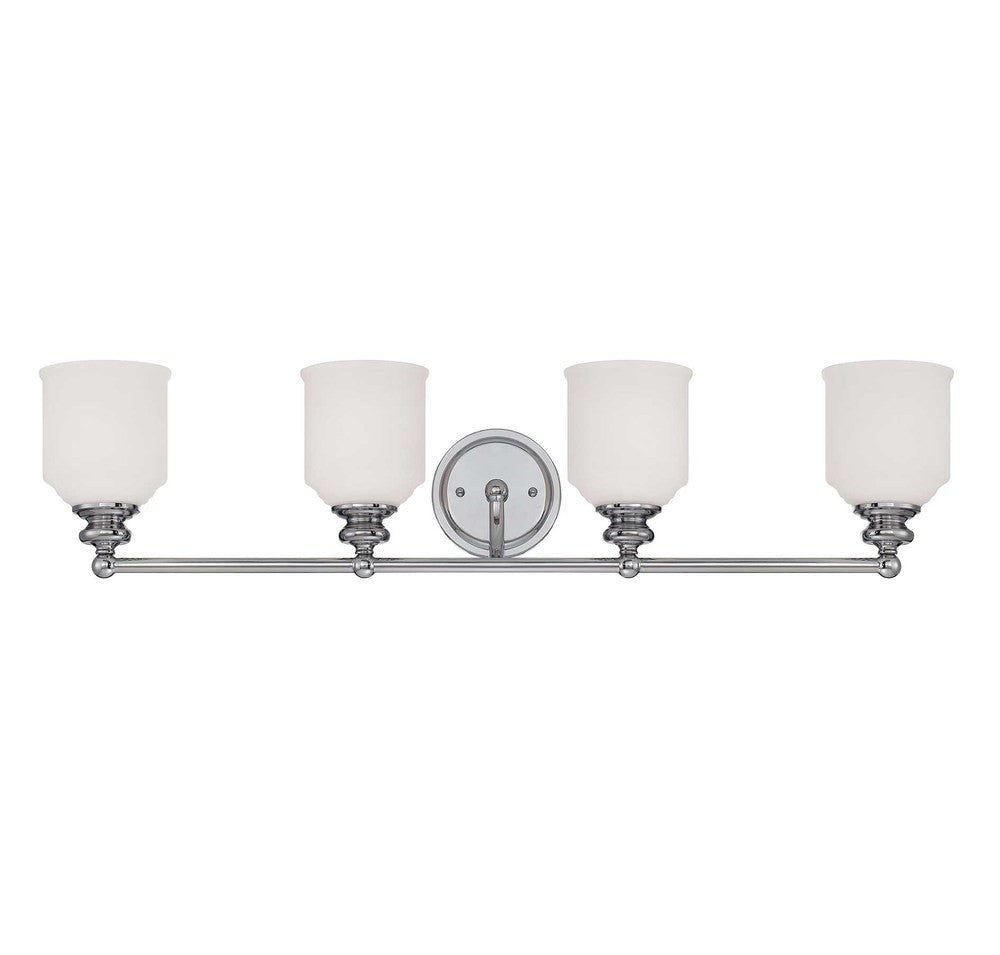 Savoy House Melrose 4-Light Bath Vanity Warm Brass