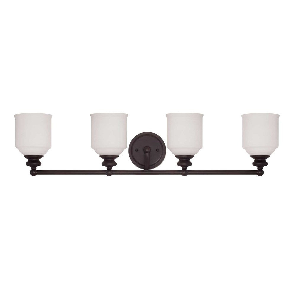 Savoy House Melrose 4-Light Bath Vanity English Bronze