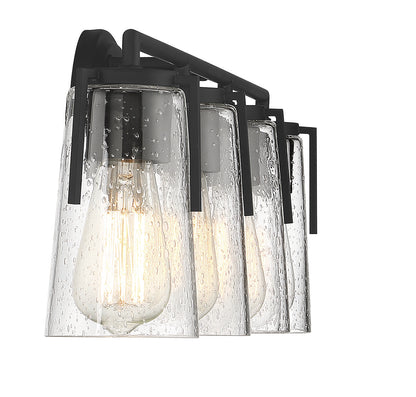Sacremento 4-Light Bathroom Vanity Light in Satin Nickel