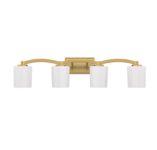 Whitney 4-Light Bathroom Vanity Light