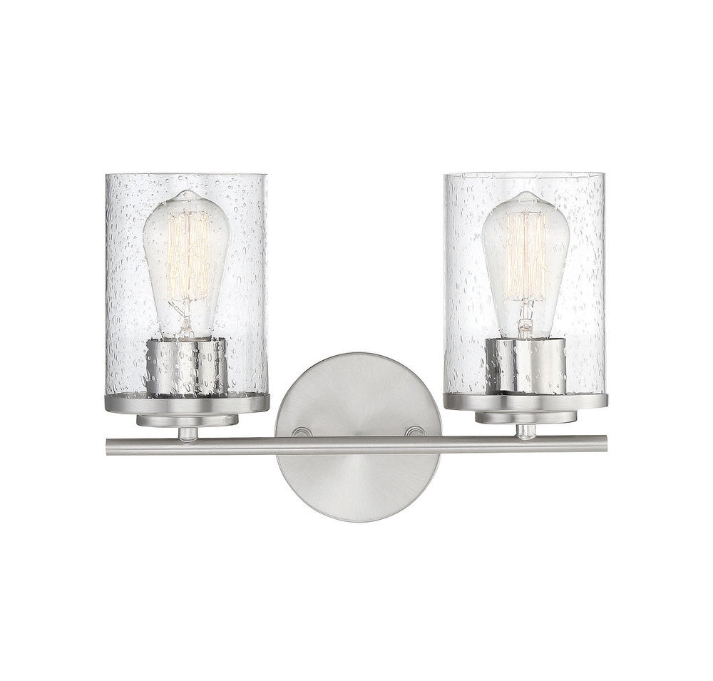 Savoy House Marshall 2-Light Bath Vanity Polished Chrome