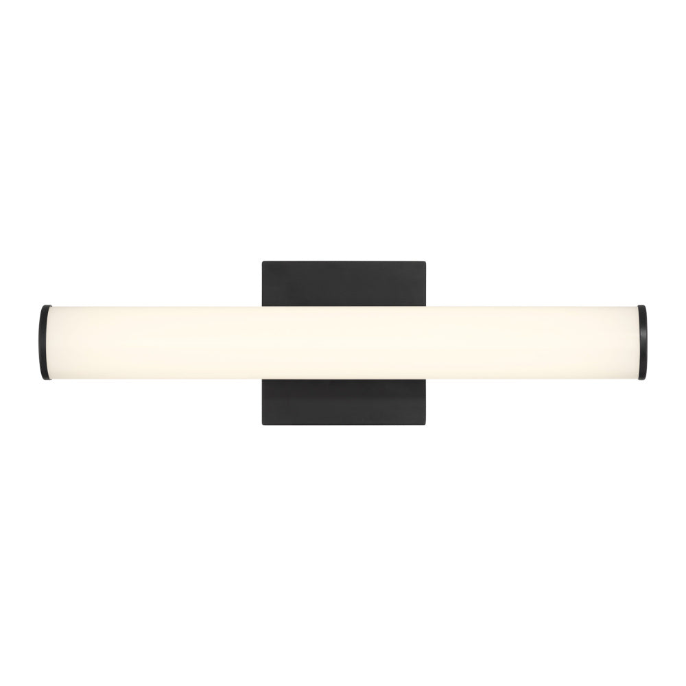 Savoy House Colt 18" Contemporary LED Cylinder Vanity Light - Matte Black