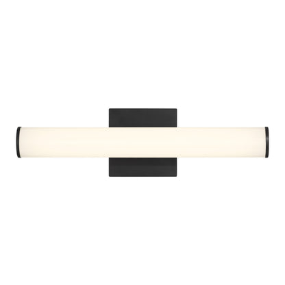 Savoy House Colt 18" Contemporary LED Cylinder Vanity Light - Matte Black