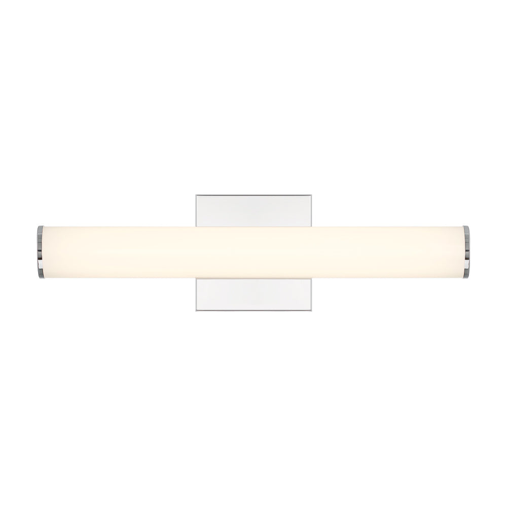 Savoy House Colt 18" Contemporary LED Cylinder Vanity Light - Chrome