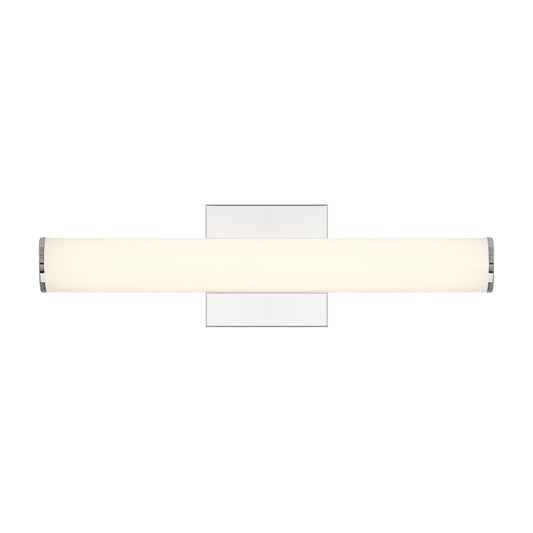 Savoy House Colt 18" Contemporary LED Cylinder Vanity Light - Chrome
