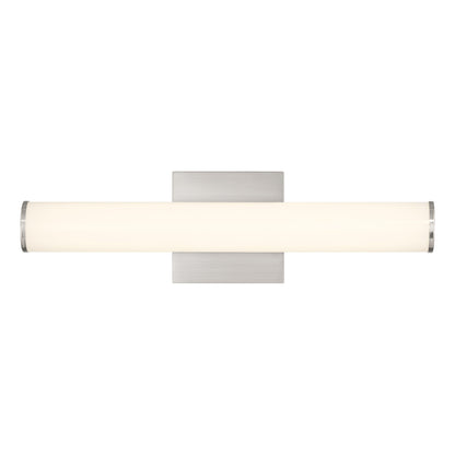 Savoy House Colt 18" Contemporary LED Cylinder Vanity Light - Satin Nickel