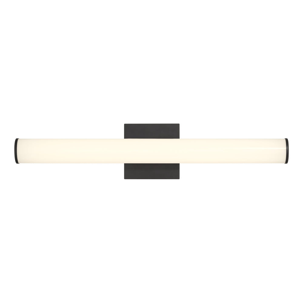 Savoy House Colt 24" Contemporary LED Cylinder Vanity Light - Matte Black