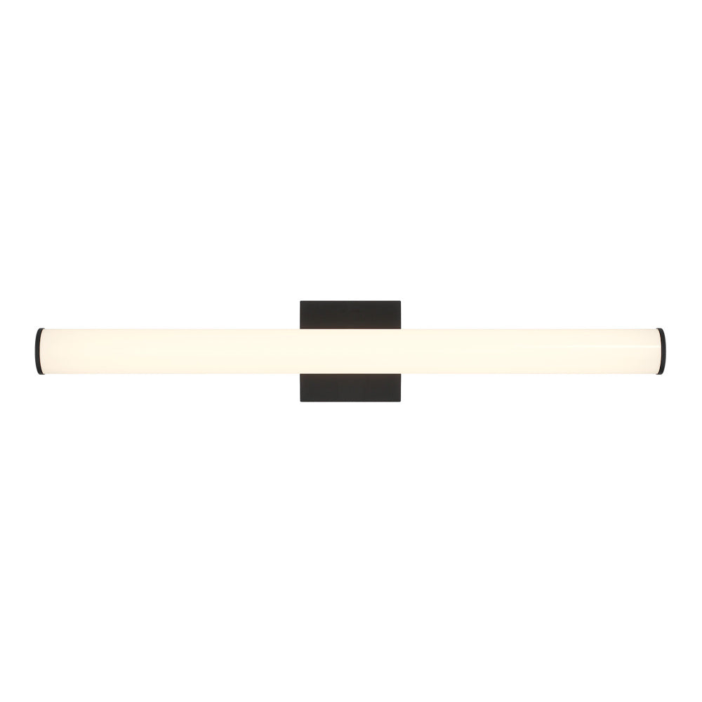 Savoy House Colt 30" Contemporary LED Cylinder Vanity Light - Matte Black