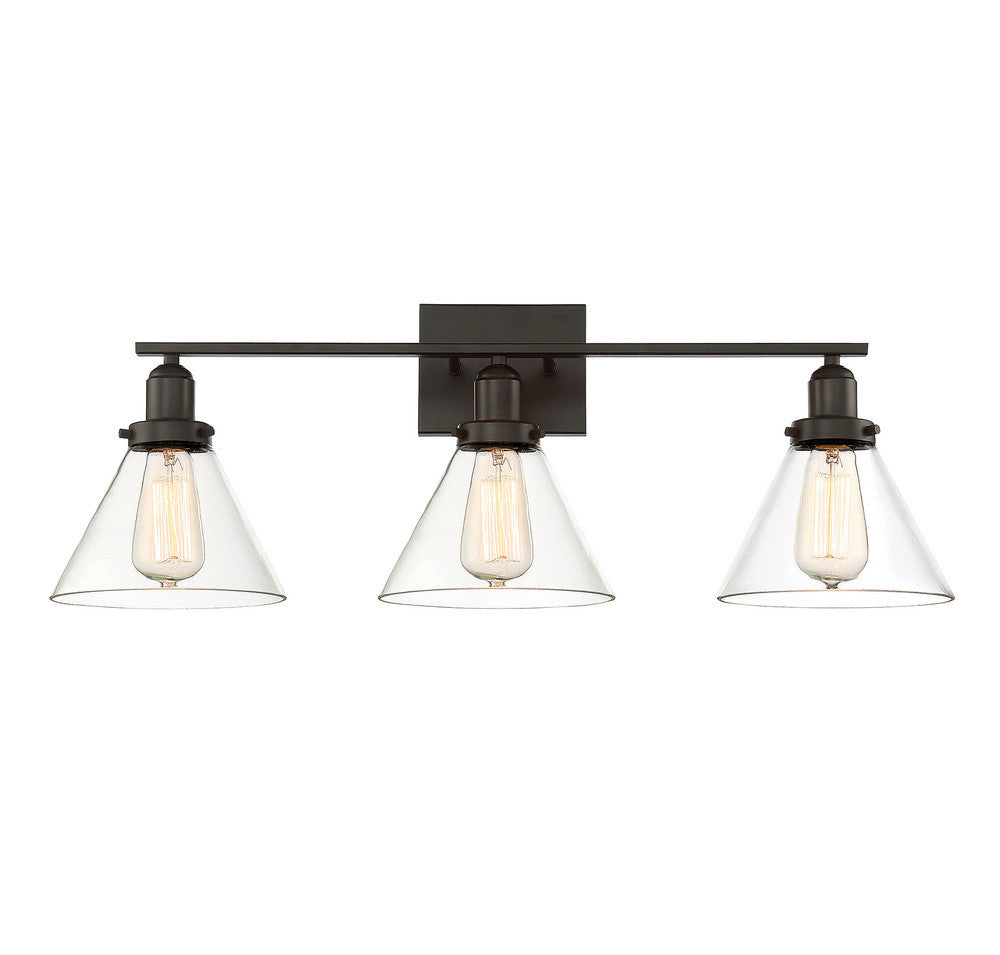 Savoy House Drake 3-Light Bath Vanity English Bronze