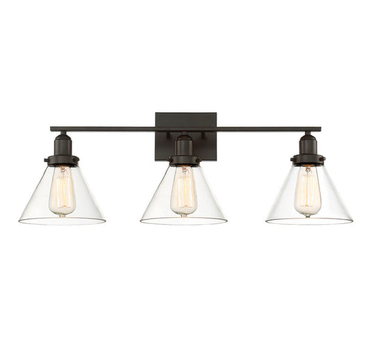 Savoy House Drake 3-Light Bath Vanity English Bronze