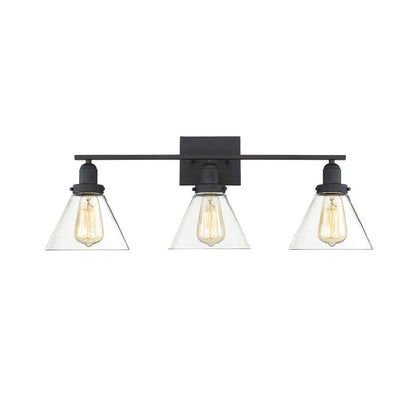 Savoy House Drake 3-Light Bath Vanity Black