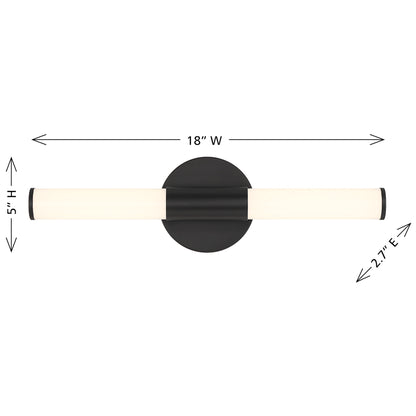 Connor 18" Mini Tube LED Cylinder Vanity Light