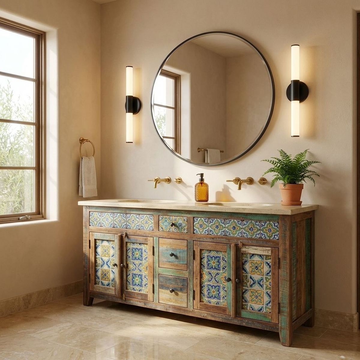 Connor 18" Mini Tube LED Cylinder Vanity Light