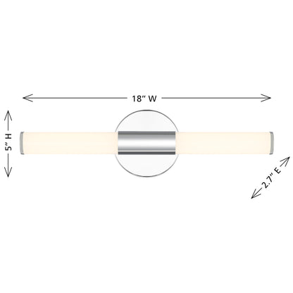Connor 18" Mini Tube LED Cylinder Vanity Light