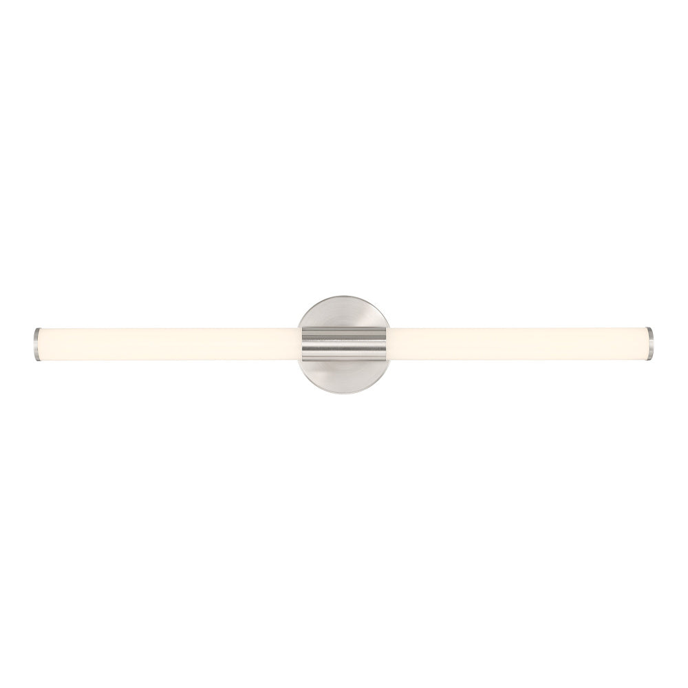 Savoy House Connor 30" Mini Tube LED Cylinder Vanity Light - Satin Nickel