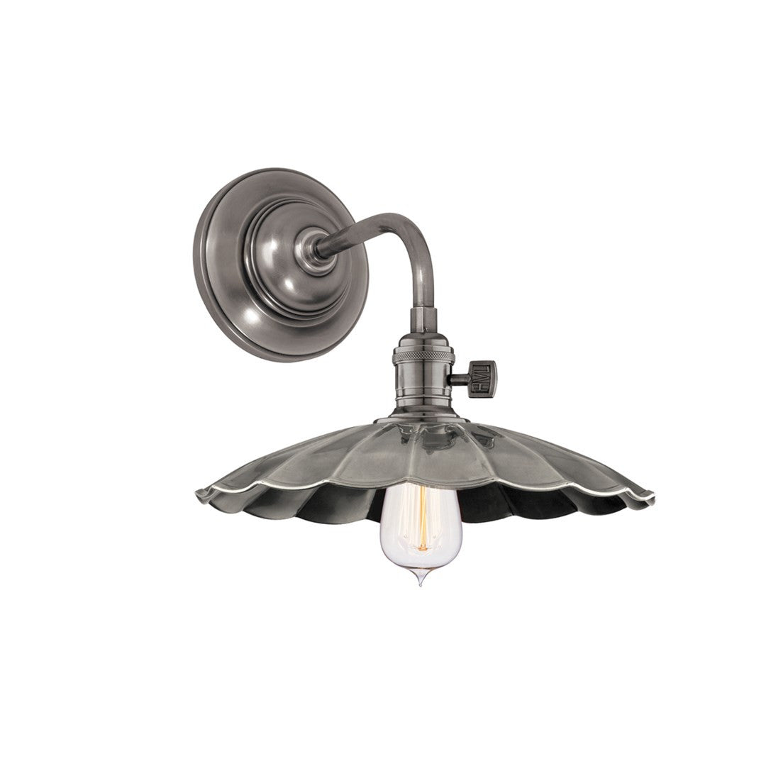 Heirloom Wall Sconce Historic Nickel MS3