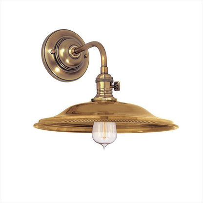 Hudson Valley Heirloom Wall Sconce Aged Brass