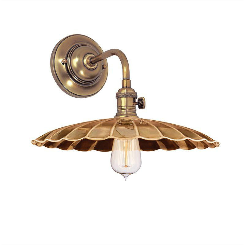 Heirloom Wall Sconce Aged Brass MS3