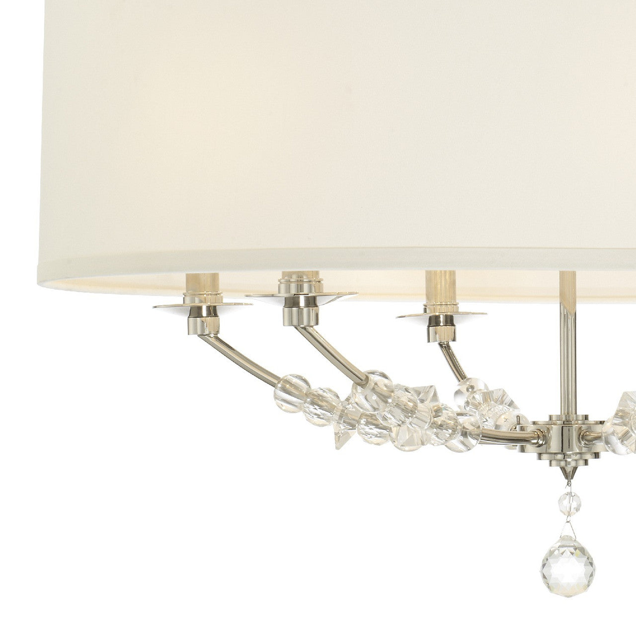 Crystorama Mirage Chandelier Polished Nickel