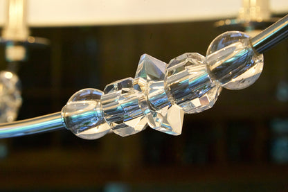 Crystorama Mirage Chandelier Polished Nickel