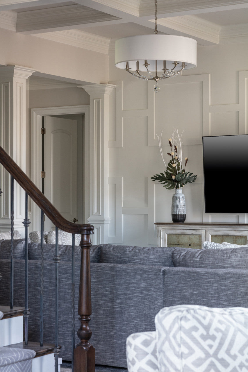 Crystorama Mirage Chandelier Polished Nickel