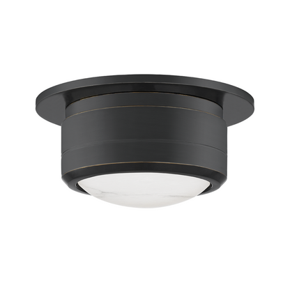 Hudson Valley Greenport Flush Mount Old Bronze