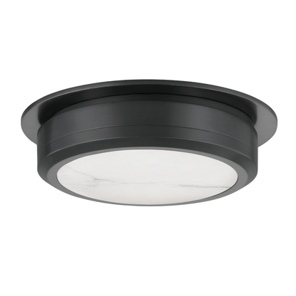 Hudson Valley Greenport Flush Mount Old Bronze