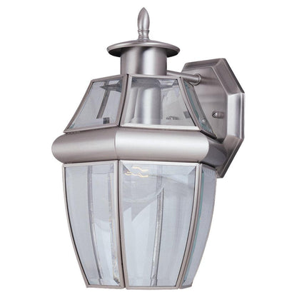 Generation Lighting Lancaster One Light Outdoor Wall Lantern Antique Brushed Nickel