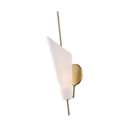 Hudson Valley Cooper Wall Sconce Antique Brass