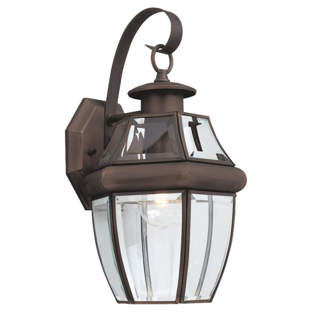 Generation Lighting Lancaster One Light Outdoor Wall Lantern Antique Bronze