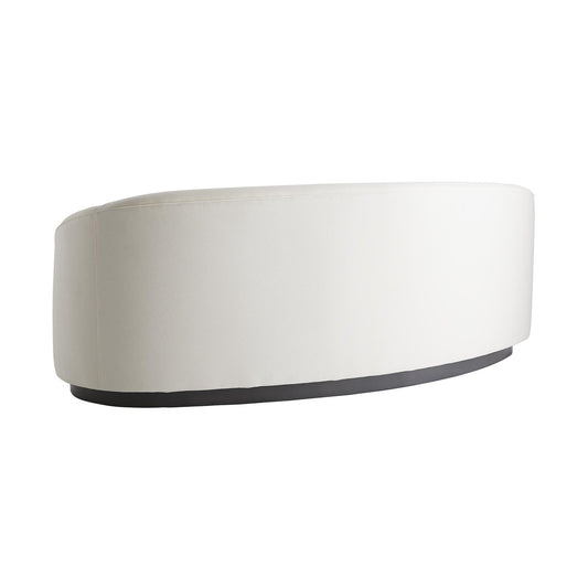 Arteriors Home Turner Small Sofa White Muslin detail