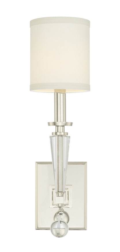 Crystorama Paxton Wall Sconce Aged Brass
