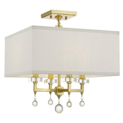 Semi-Flush Mts.-Crystorama-8105
