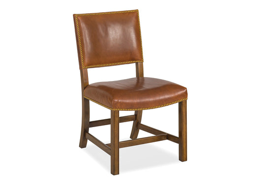 Maitland-Smith Rudy Side Chair in Brown