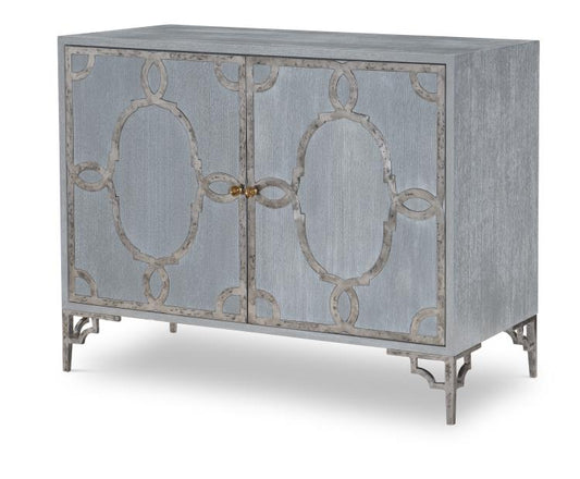 Maitland-Smith Tiled Chiffonier Gray