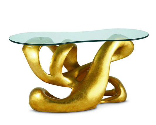 Maitland-Smith Biomorphic Console Table